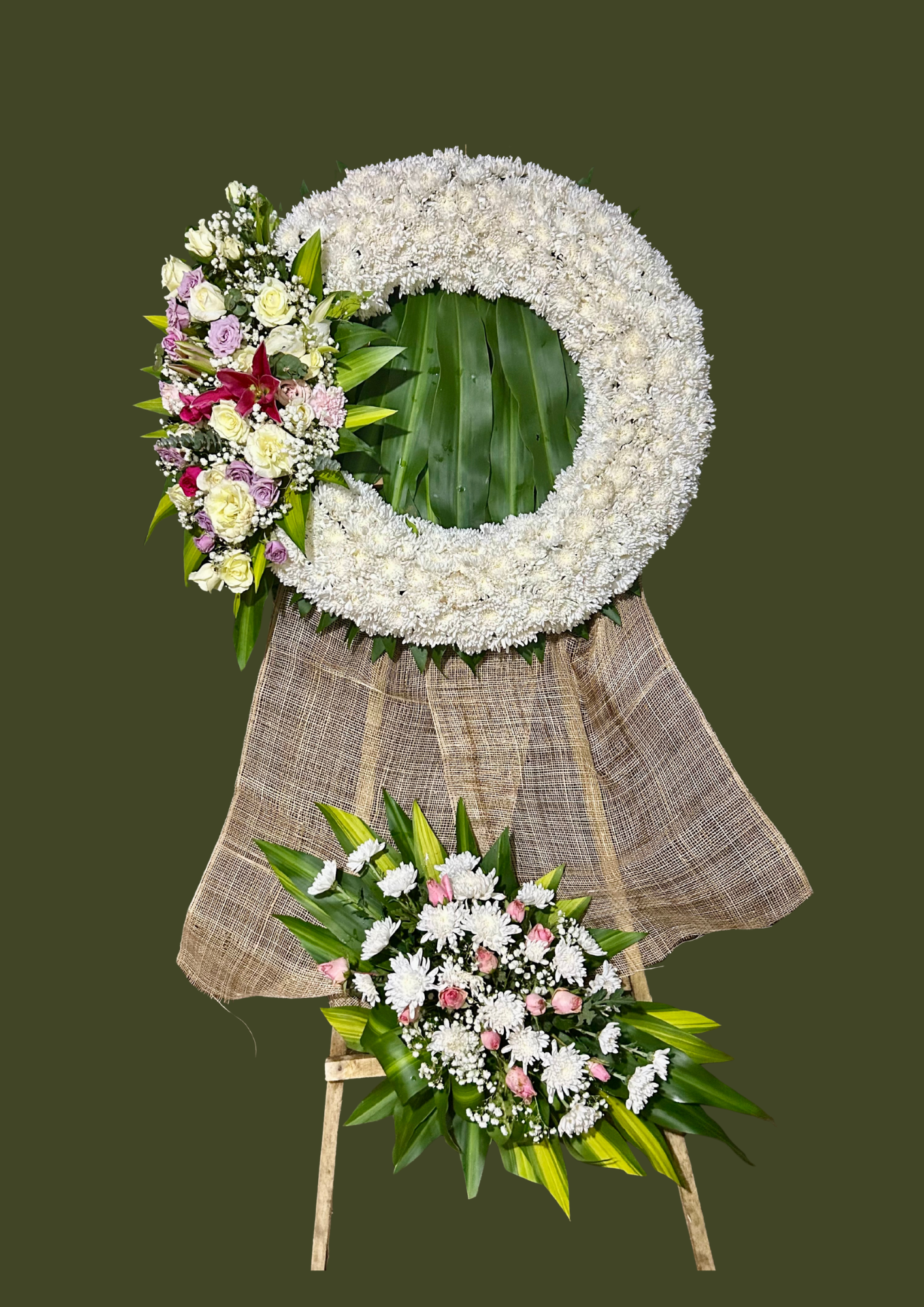 FUNERAL WREATH (ROUND 1)