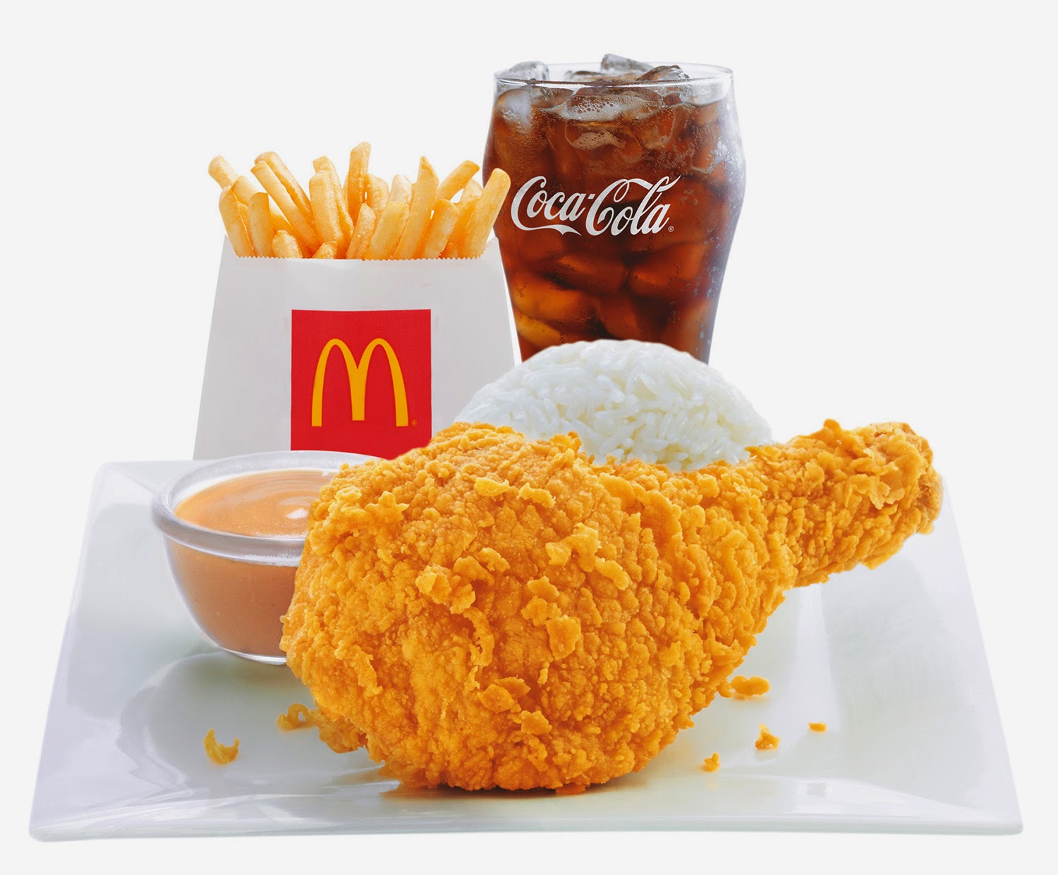 1-pc Chicken Mcdo Combo (RegFries)