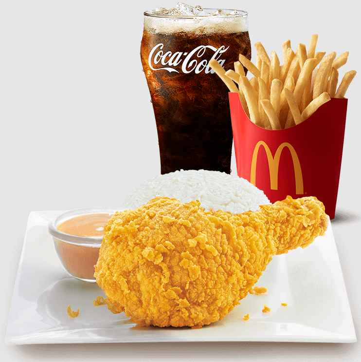 1-pc Chicken Mcdo Combo (L-fries)