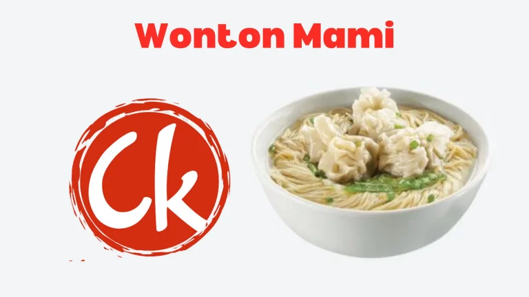 Wonton Mami Ala Carte