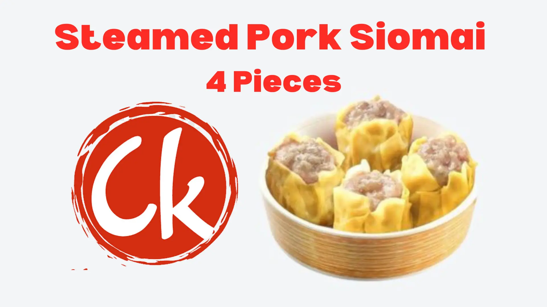 Siomai 4pcs.