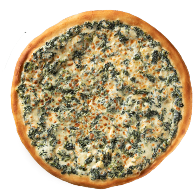 Creammmy Spinach Pizza AmericanaCreammmy Spinach Pizza Americana