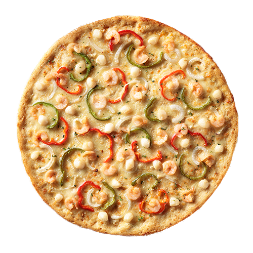 Scallop And Shrimp Pizza Americana