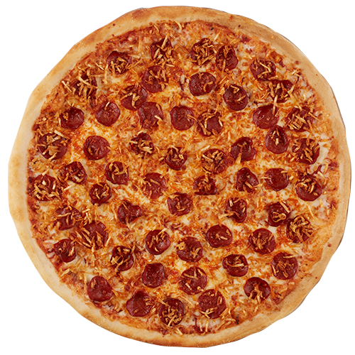 Pepperoni Crrrunch Pizza Americana