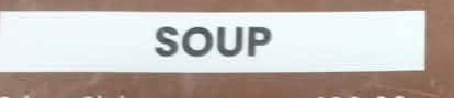 Egg Drop Soup –