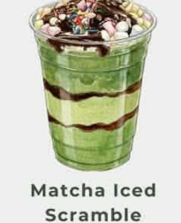 Matcha Iced Scramble