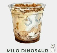 Milo Dinosaur 12oz