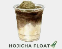 Hojicha Float 12oz