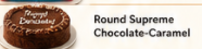 Round Supreme Chocolate-Caramel