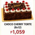 Choco Cherry Torte (8x12)
