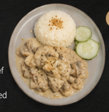 Beef Stroganoff