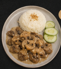 Beef Creamy Mushroom