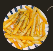 Cheese, Sour Cream, Barbeque French Fries