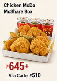8-pc Chicken McDo McShare Box