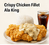 Crispy Chicken Fillet Ala King