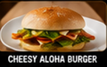 Cheesy Aloha Burger