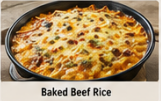 Baked Beef Rice