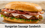 Hungarian Sausage Rice Plate