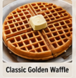 Classic Golden Waffle