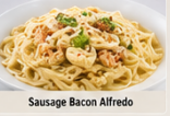 Sausage Bacon Alfredo