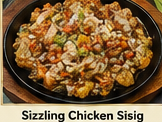 Sizzling Chicken Sisig