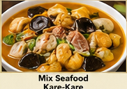 Mix Seafood Kare-Kare