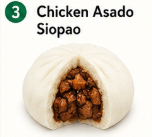 Chicken Asado Siopao