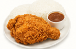 Fried Chicken with Rice