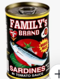 Family's Brand Sardines Hot