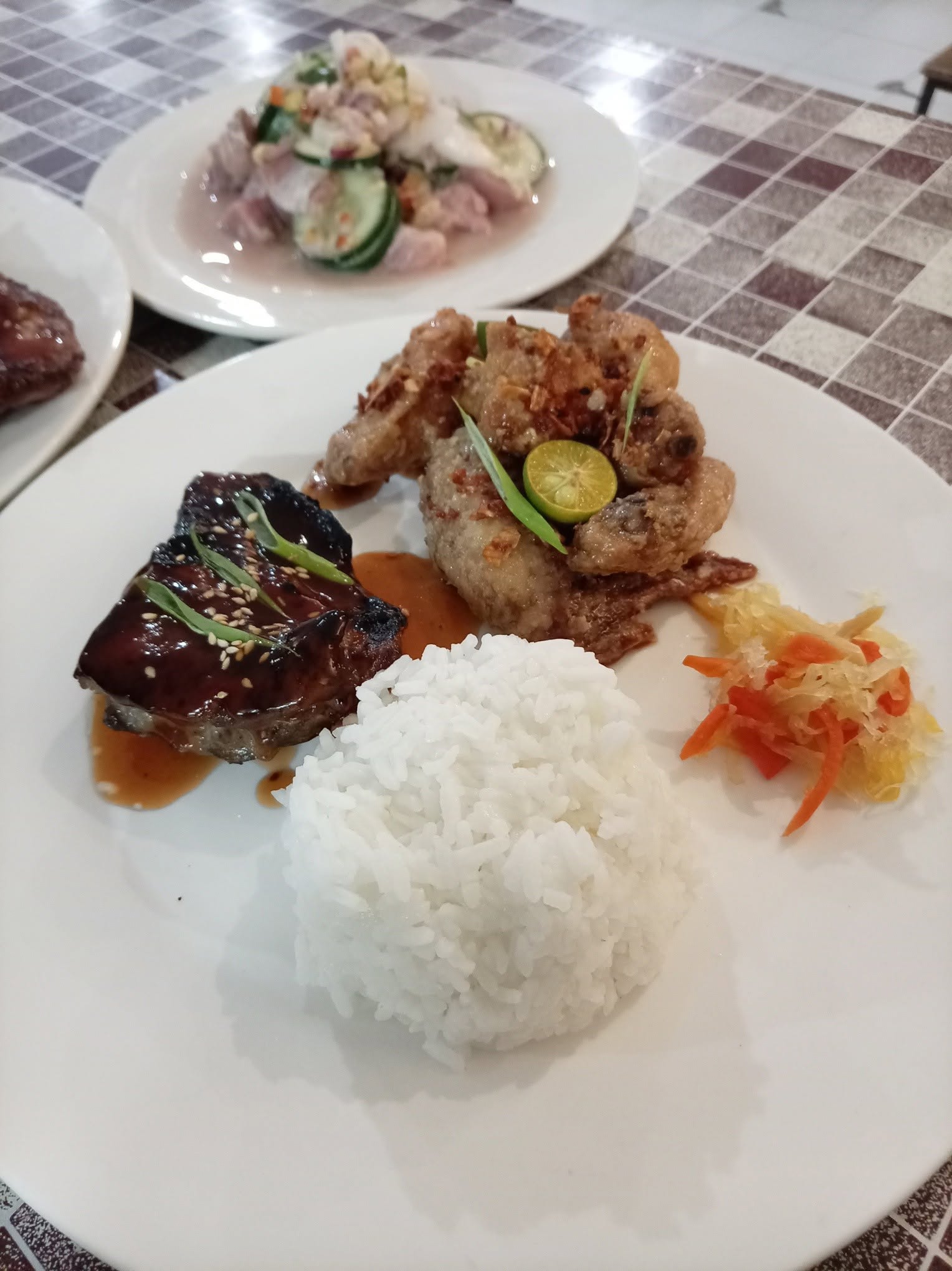 Ribs & Garlic Chicken