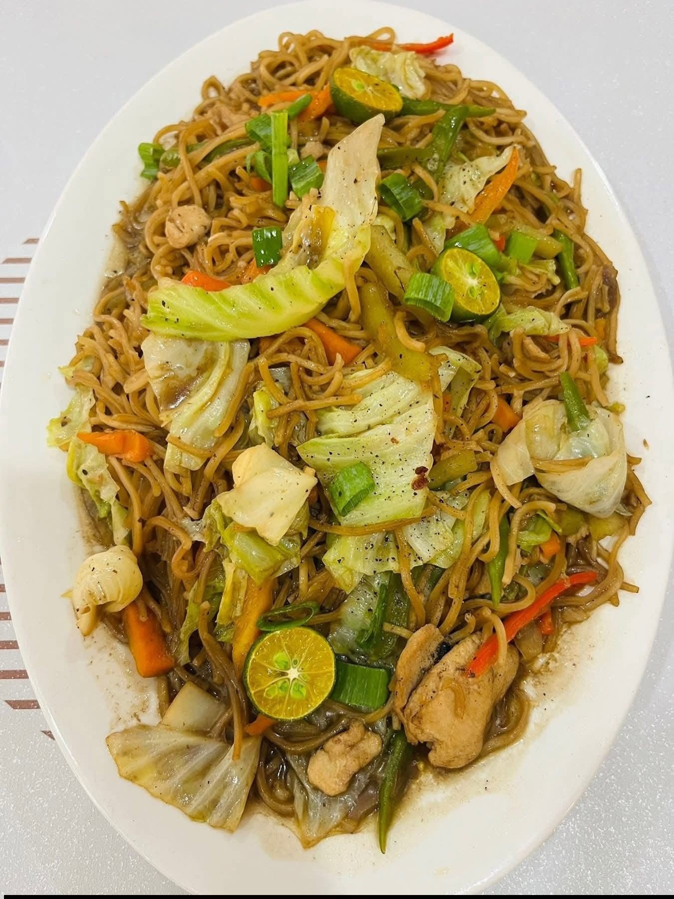 Pancit Canton Platter