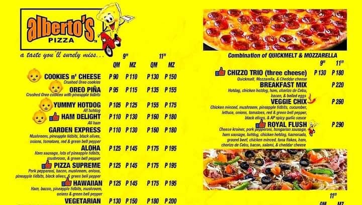 Albertos Pizza Kidapawan